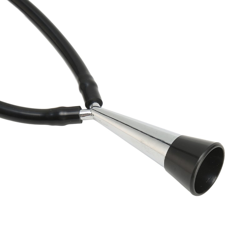 Fetal Stethoscope Monitoring Aluminum Alloy Soft Fetal Heart Stethoscope Black