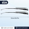 2 Pcs Front Windshield Wiper Arm Fits Freightliner Cascadia 2008-2025
