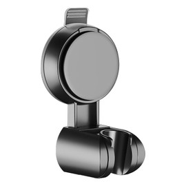 lomdung Universal Hand Shower Holder with Suction Cup, Universal Shower Head Holder, No Drilling, Adjustable Wall Mounted Suction Holder, 70° Rotatable Holder for Most Shower Heads