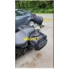 JMei Sissy Bar Backrest with Luggage Rack For Kawasaki Vulcan