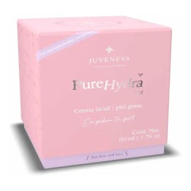 Crema Hidratante Facial Juveness Pure Hydra Light 50ml FPS 20 Hipoalergénica