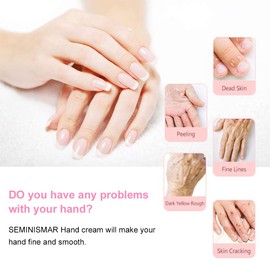 Cherry Blossom Hand Cream, Hand Moisturising Cream for Rough, Stressed Skin, Gentle Care Cream for Dry Hands, Birthday Gift, Christmas Gifts for Women, Men, Mum, Grandma, 2 Pieces