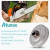 Atunee .375" 7T Clutch Drum Sprocket Rim Needle Bearing for