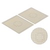 Alvinlite Sink Liner, Square Rubber Sink Mat, Protects Sink, 2