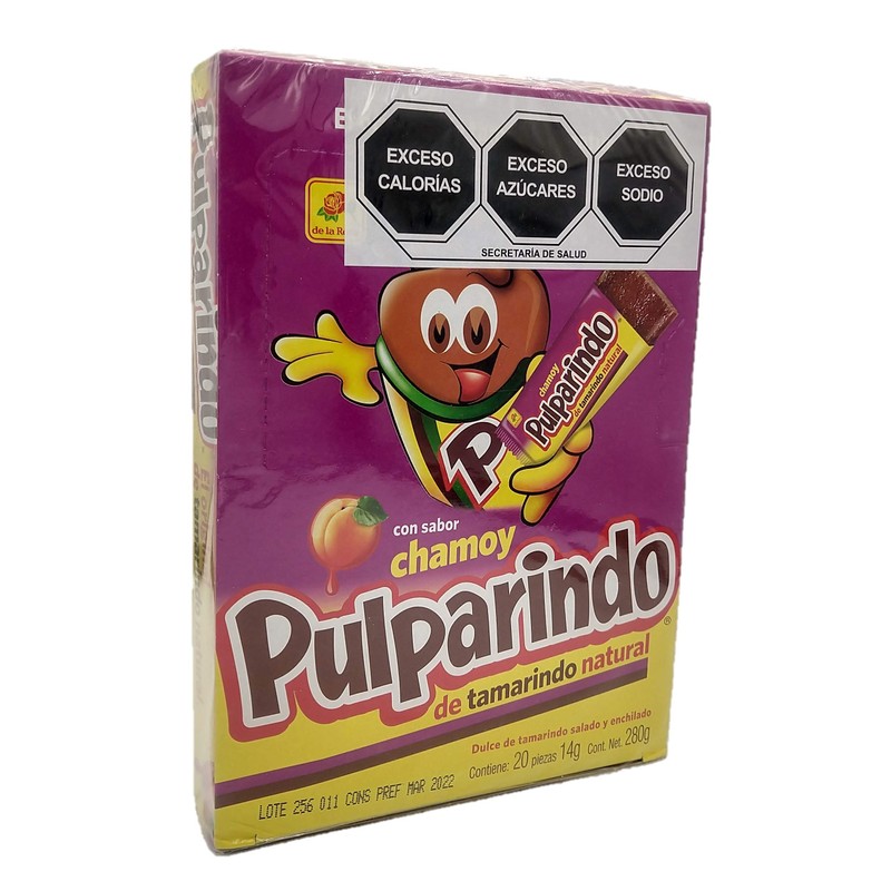 Pulparindo Chamoy Tamarind Pulp Candy 20 count