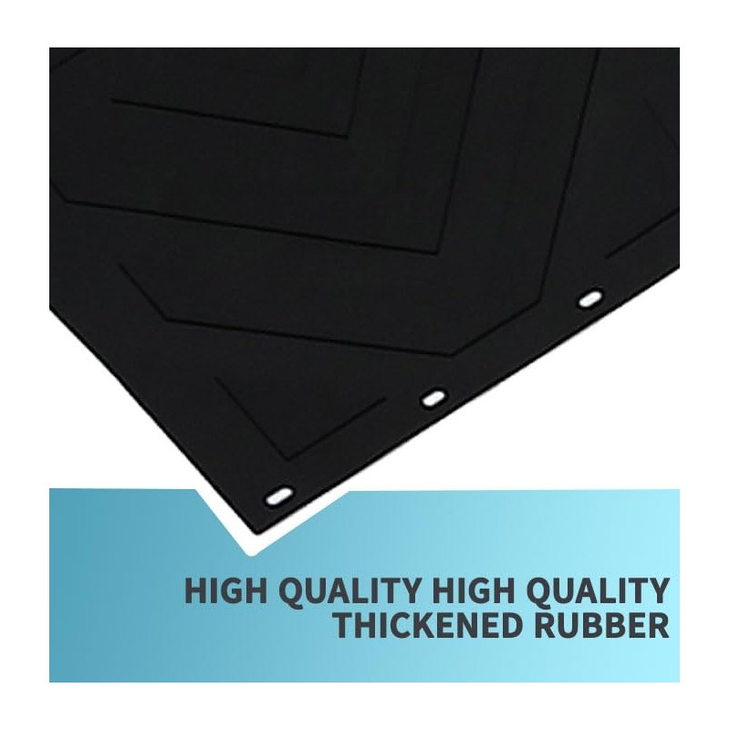 TAIROD 2024 New Upgrade Mud Flap for Semi Truck/Trailer, Universal