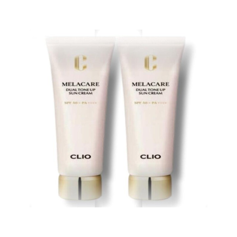 Clio 클리오 멜라케어 듀얼 톤업 선크림 40ml 2개 CLIO Melacare