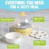 Tasty Mini Rapid Egg Cooker, 5-Egg Capacity for Perfect Hard