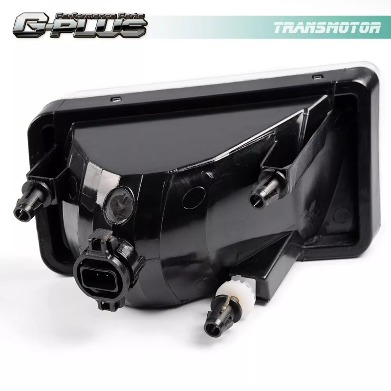 transmotor2013 Fit 2007-2015 Chevy Silverado 1500 2500 Front Bumper Fog
