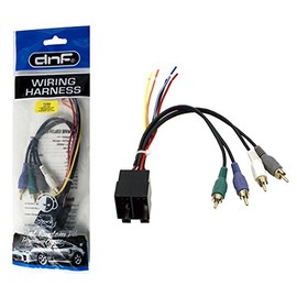 DNF Amp Integration Wiring Harness Stereo Adapter for Select Mercedes 1994-2004 Vehicles (70-1786) - 100% Copper Wires!