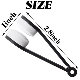 GXXMEI 40PCS Mini Sun Glasses Eyeglass Microfiber Spectacles Cleaner Brush Cleaning Tool, 5 Colors