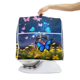 UOIMAG Galaxy Butterfly Stand Mixer Cover for Kitchen Aid Mixer, Kitchen Decoration Dust Cover Compatible with 6-8 Quart Stand Mixer