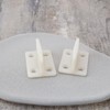 SING F LTD 10pcs Plastic Door Floor Guide Wooden Sliding
