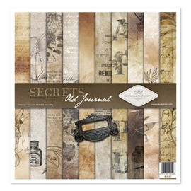 ITD Collection - Scrapbooking Package 12 x 12 inches, Scrapbooking Paper, Decorative Paper, Decoupage, Card Making, Paper Size - 310 x 320 mm (SLS027), Medium