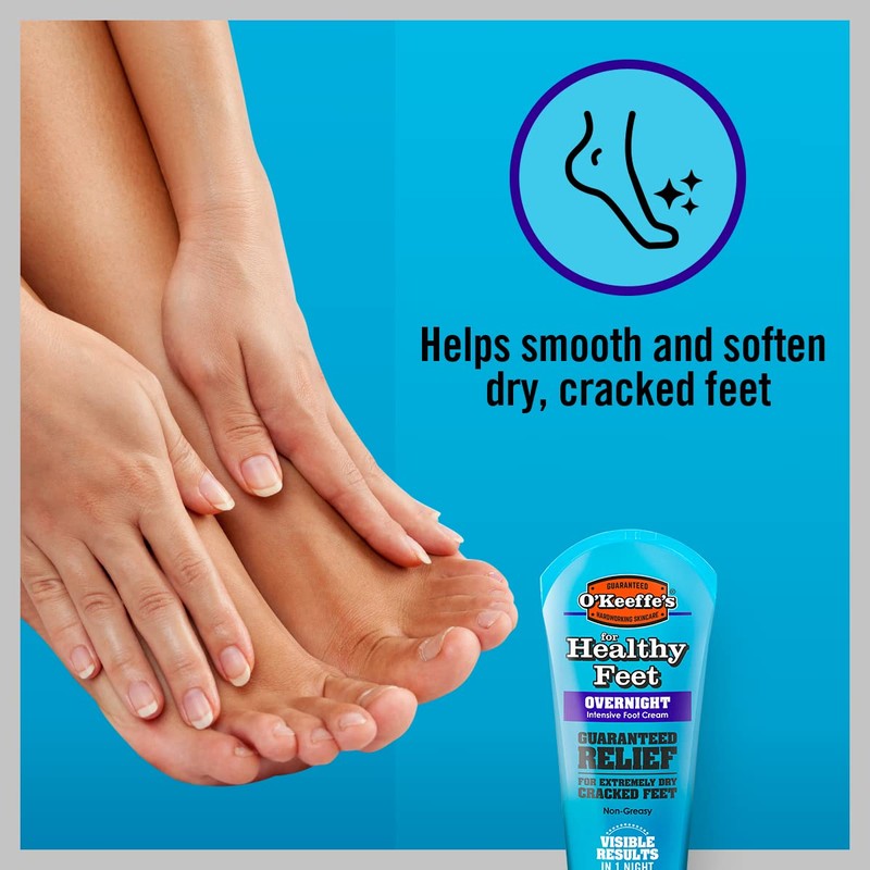 O’Keeffe’s Healthy Feet Overnight 80ml