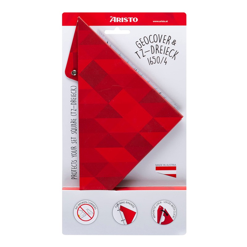 Aristo AR18054B TZ Triangle AR1650/4 with Geocover Protective Case (Hypotenuse