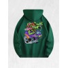 Rat Fink Graphic Hoodie 100% Cotton US Warehouse 7 ColorsColor: