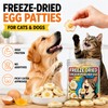 xixisusu Freeze Dried Sunny Side Up Egg Treats for Dogs,