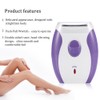 KEMEI Women Rechargeable Hair Removal Lady Electric Body Epilator Leg