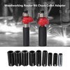 Woodworking Router Bit Chuck Collet Adapter Split Bushing Milling Cutter