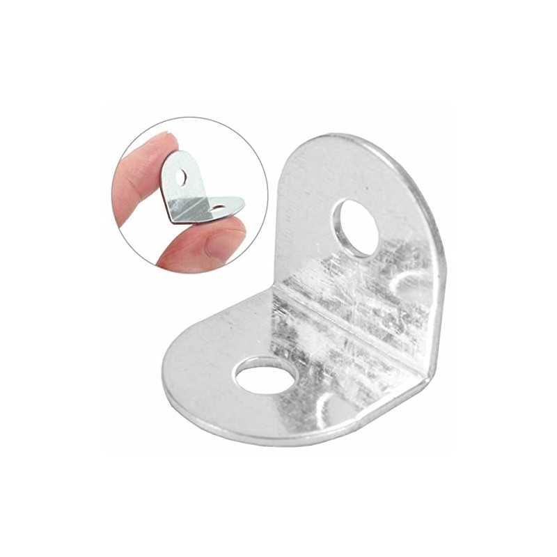 SISI UK® 10 x Right Angle Brackets 19mm L Shape