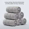 6-Pack - FEPPO Universal Steam Mop Replacement Microfiber Pads -