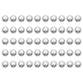 Winova Bearing Balls, 0.3 inch (8 mm), Stainless Steel, Precision Steel Balls, Set of 60, 304 Stainless Steel, High Hardness, Rust Proof, Abrasion Resistant, Bicycle, Wheels, DIY Repair