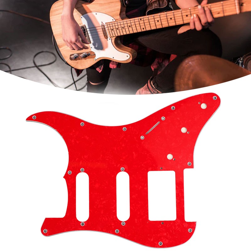 Electric Guitar Pickguard PVC Plastic Guard Scratch Board Front Plate