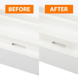 by.RHO 50pcs Window WEEPHOLE Cover Screen Patch (White)