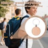 20 Stk SchlüSselanhäNger Holz,SchlüSselanhäNger Rohlinge,SchlüSselanhäNger Basteln,SchlüSselringe,Holzringe Zum Basteln FüR Diy