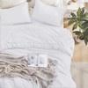 Andency White Comforter Set Full, 3 Pieces Boho Lightweight Bedding