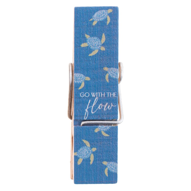 Karma Gifts Chip Clips, One Size, Sea Turtle