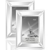 Meetart Mirrored Picture Frame 4x6 inch 2 piece Pack for