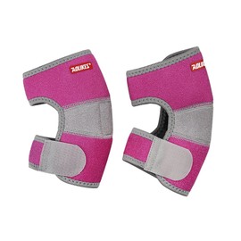 1 Pair Children's Elbow Brace Sports Elbow Pads Compression Joint Bandage Breathable Elbow Pads with Velcro Fastening for Sports Fitness Weightlifting