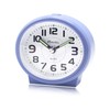 Ravel - Oval Modern Midsize Bedside Alarm Clock with Snooze