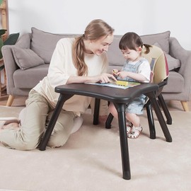 Gofirst 6 in 1 Baby High Chair,Convertible High Chairs for Babies and Toddlers/Booster Seat/Table and Chair Set,Baby Feeding Chair/5-Point Harness,4-Position Removable Tray&PU Cushion Baby Highchair