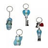 TSY TOOL 8 Pack Guatemala Keychains Country Metal Keychain, 4
