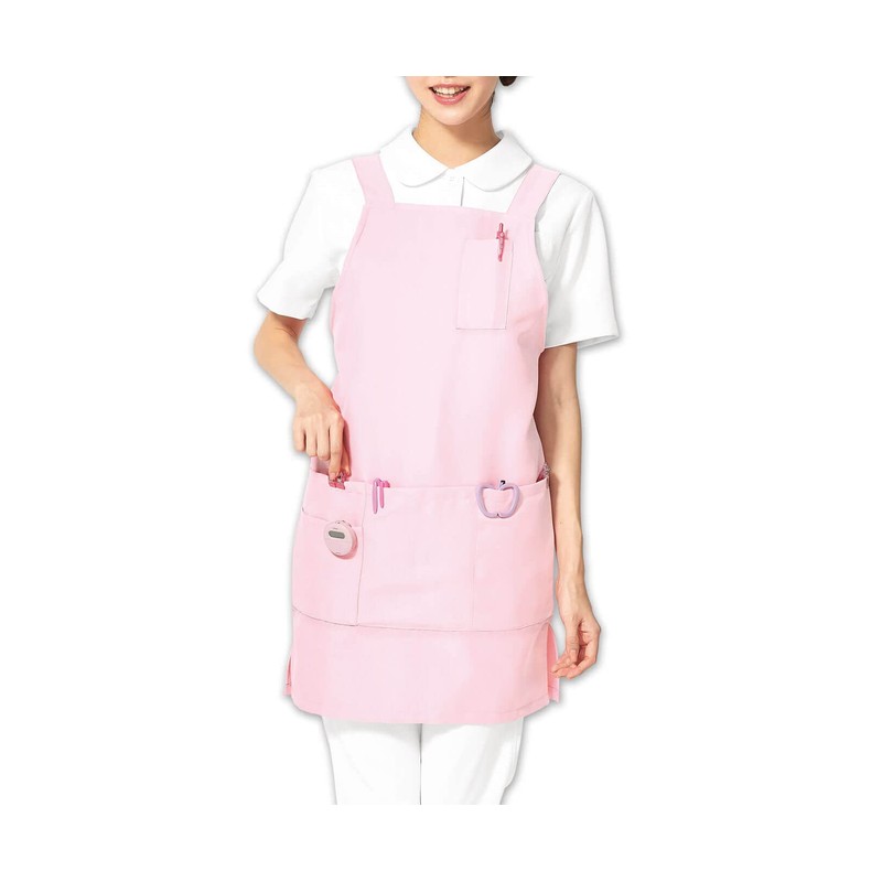 Amfamie Apron, Non-Iron, H-Shaped, Middle Length, Antistatic, Large Capacity, 2