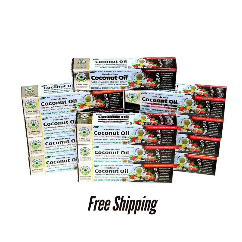 Al-Riyan Group Organic Coconut oil Herbal Toothpaste Al Riyan 10