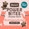 Merrick Power Bites Salmon Recipe Healthy Dog Treats, Real Salmon