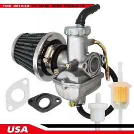 Unbranded PZ20 Carburetor 50 70 90cc 100cc 110cc 125cc 135cc ATV Quad Go kart SUNL TAOTAO