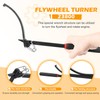 Zymurgoes 23800 Flywheel Turner Wrench Turning Tool for Turning and