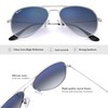 Pro Acme Glass Lenses Aviator Sunglasses for Women, Tinted Mirrored