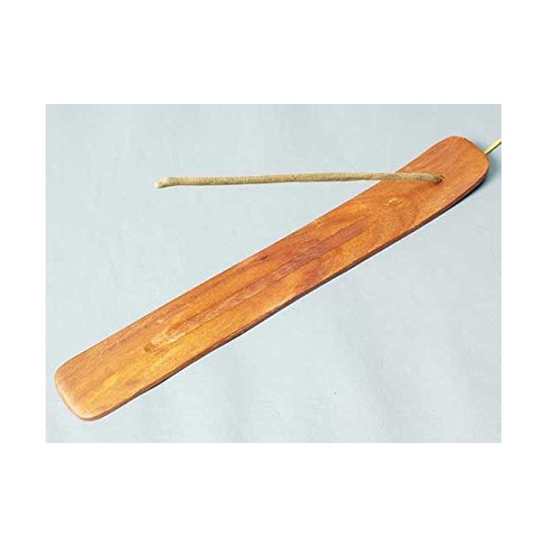 Song of India Wooden Incense Burner Plain 10"