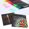 24 Pcs Oil Pastel Fluorescent Metallic Mixing Coloured Was Chalk