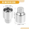 Partuto Wheel Lock Lug Nut 521 - for Volkswagen Touareg