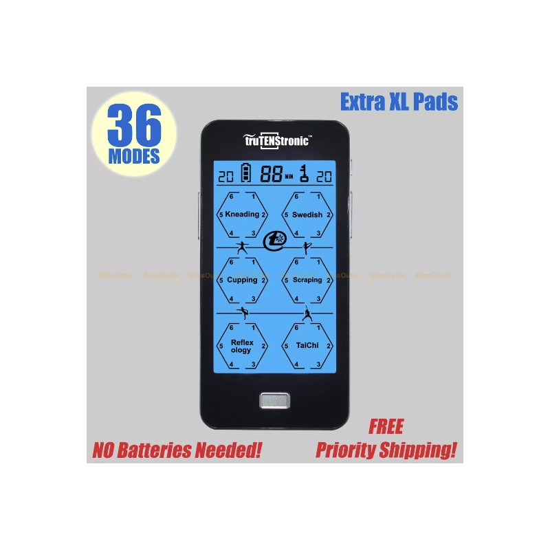 TENS Unit Machine EMS Electric Massager 36 modes Endometriosis Adenomyosis