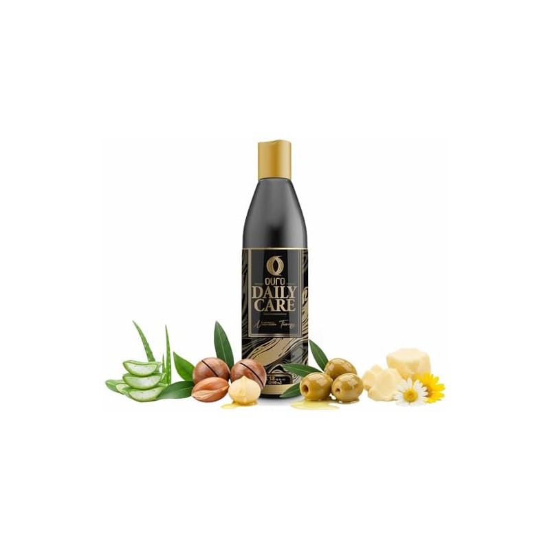 Ouro Daily Care Tratamiento Capilar Sin enjuague Nutrition Therapy 240ml.