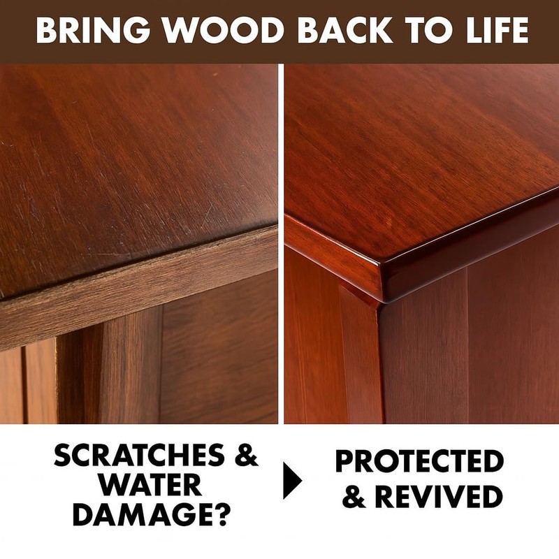 Trade Secret Crystal Clear Pro Finish, Furniture Repair Touch Up