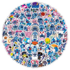 sanyuexiaozai Stickers Waterproof Fashionable Anime Stickers High Definition Images, 120 Sheets Cute Notebook Sticker Student DIY Car Motorcycle Helmet Computer Snowboard Bomb Smartphone (C10334)
